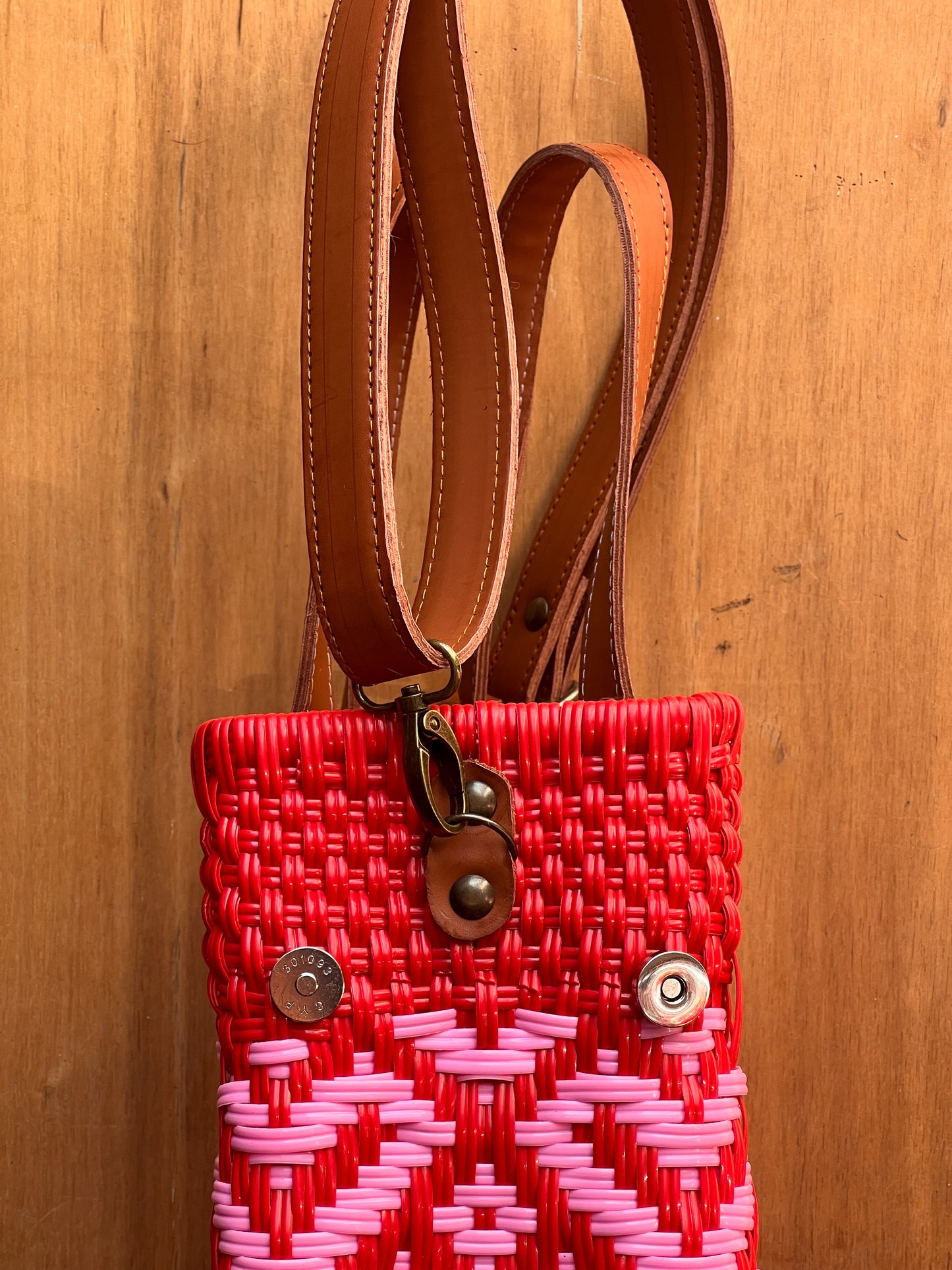 Tote bag con correa corazón rojo ♥️