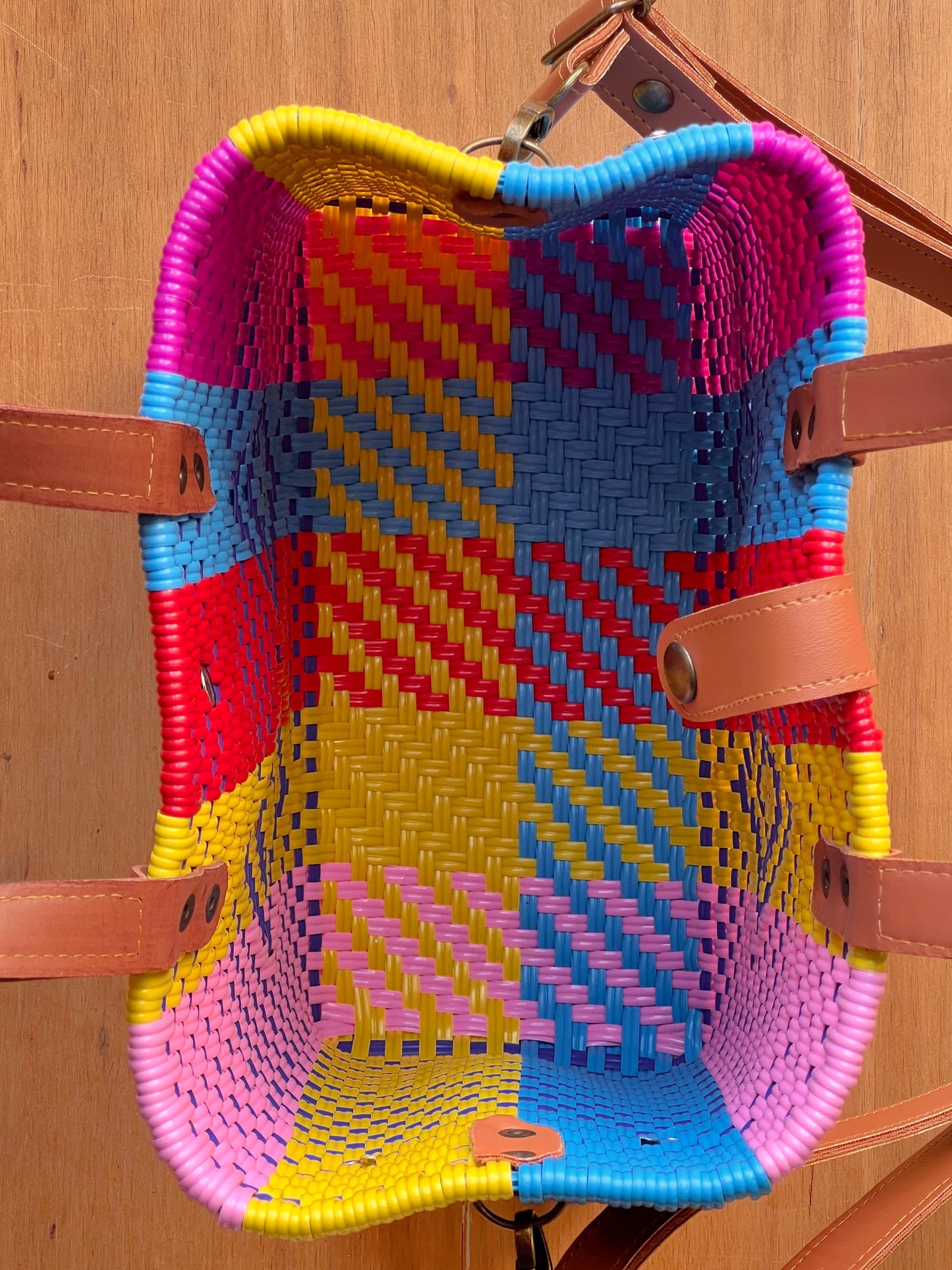 Tote bag con correa colors🌺🌼