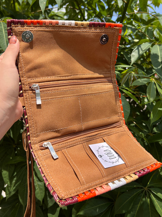 Cartera con broches otoño 🍁
