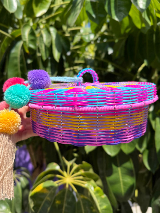 Tortillero colores mexicanos🌸