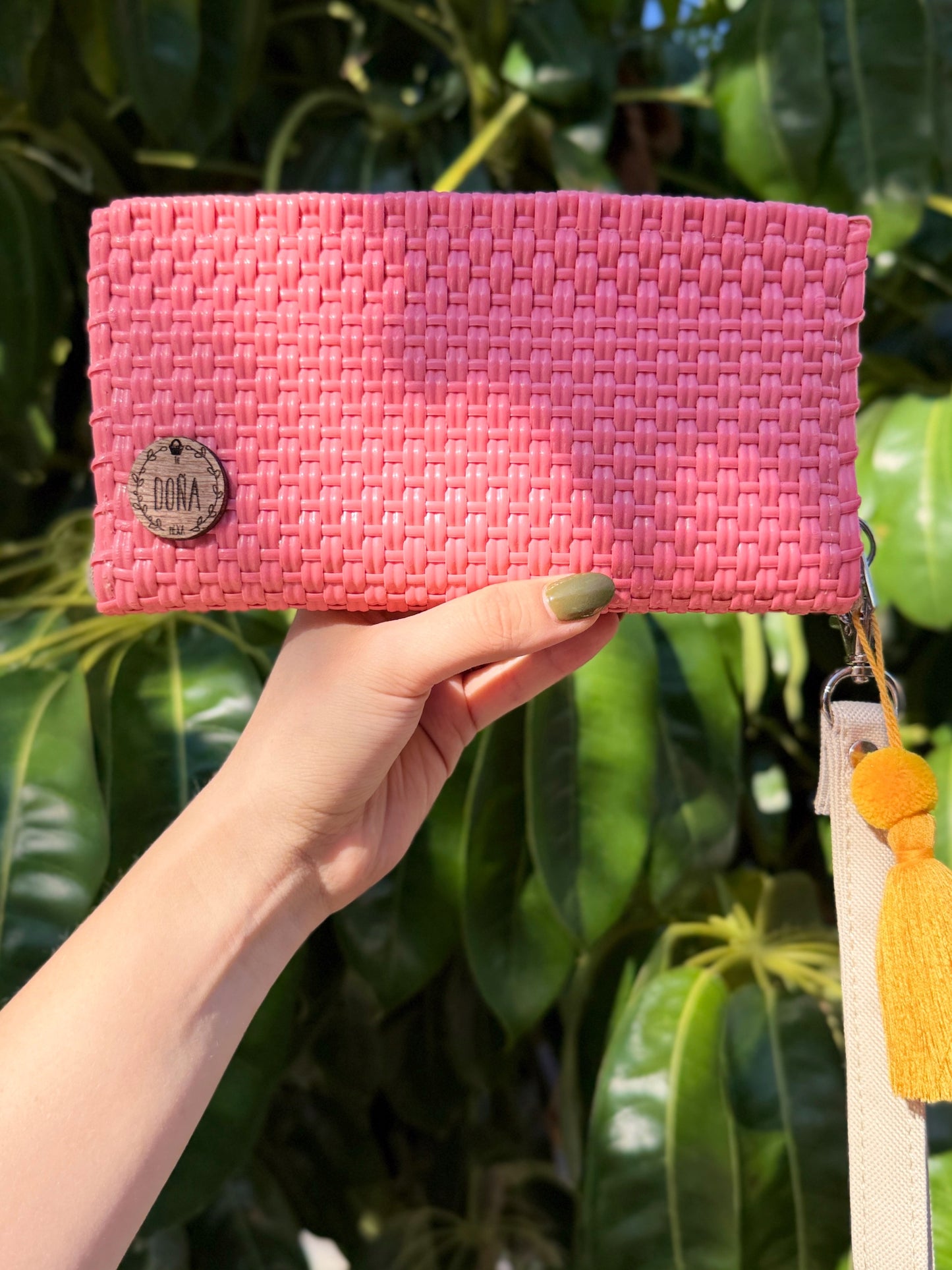 Cartera con cierre rosita🌸