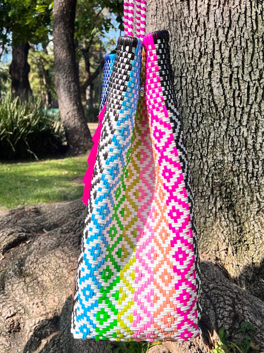 Canasta Jumbo arcoíris 🌈