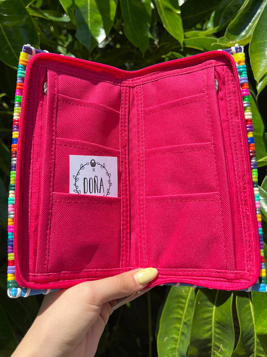 Cartera con cierre confeti 🎉