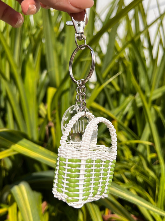 Llavero jumbo de bolsa natural🍃