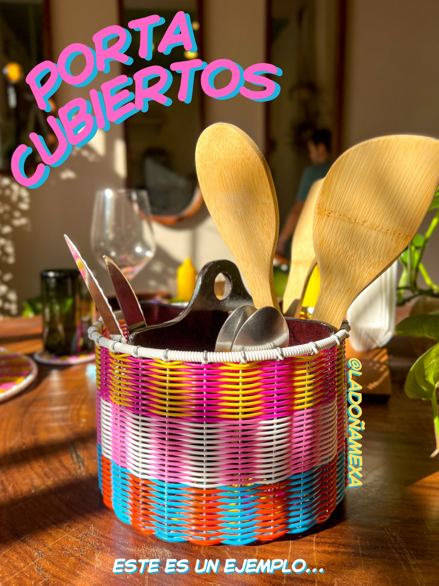 Porta cubiertos summer🌸🐝