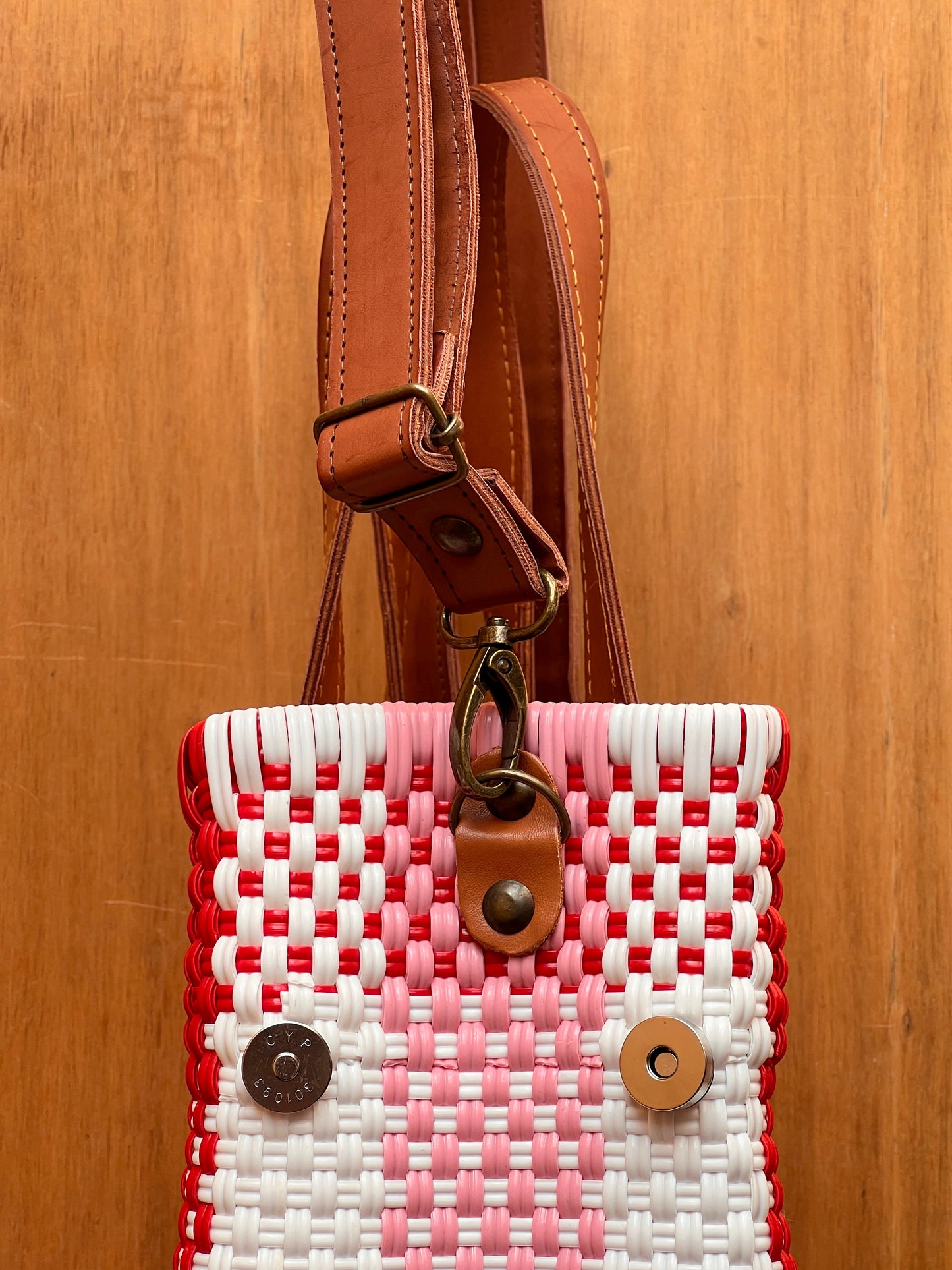 Tote Bag con correa fresas con crema🍓