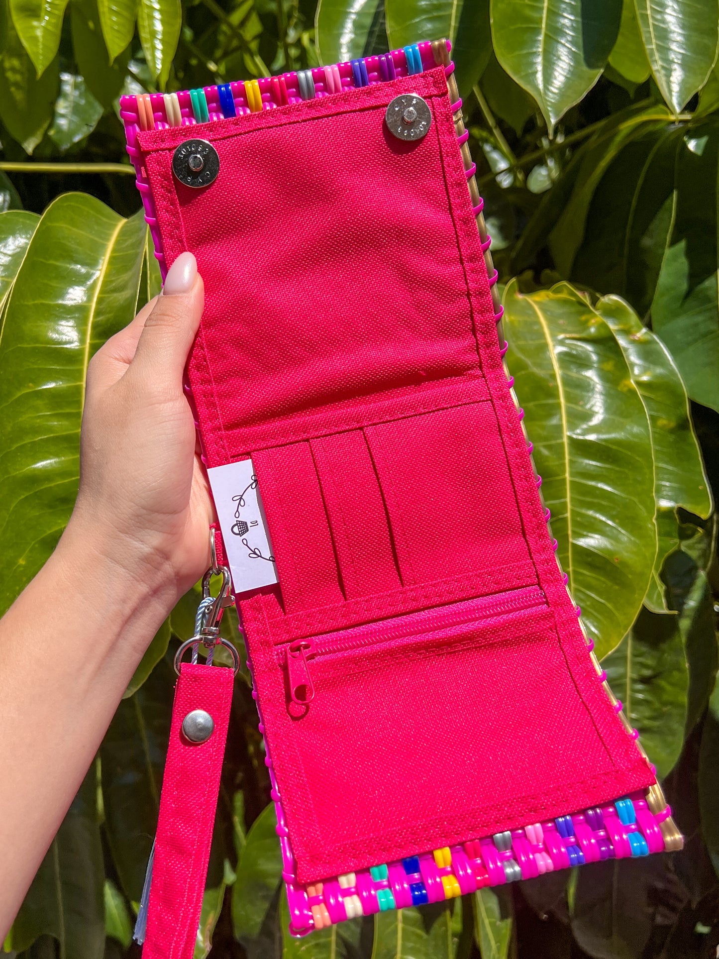 Cartera mini fucsia colores💞