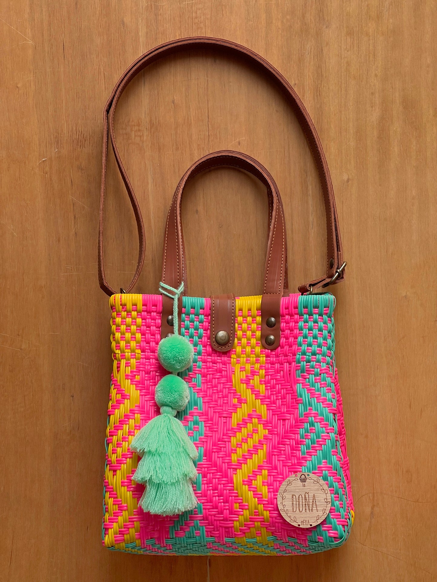Tote Bag con correa hot mexican 🦋🌞