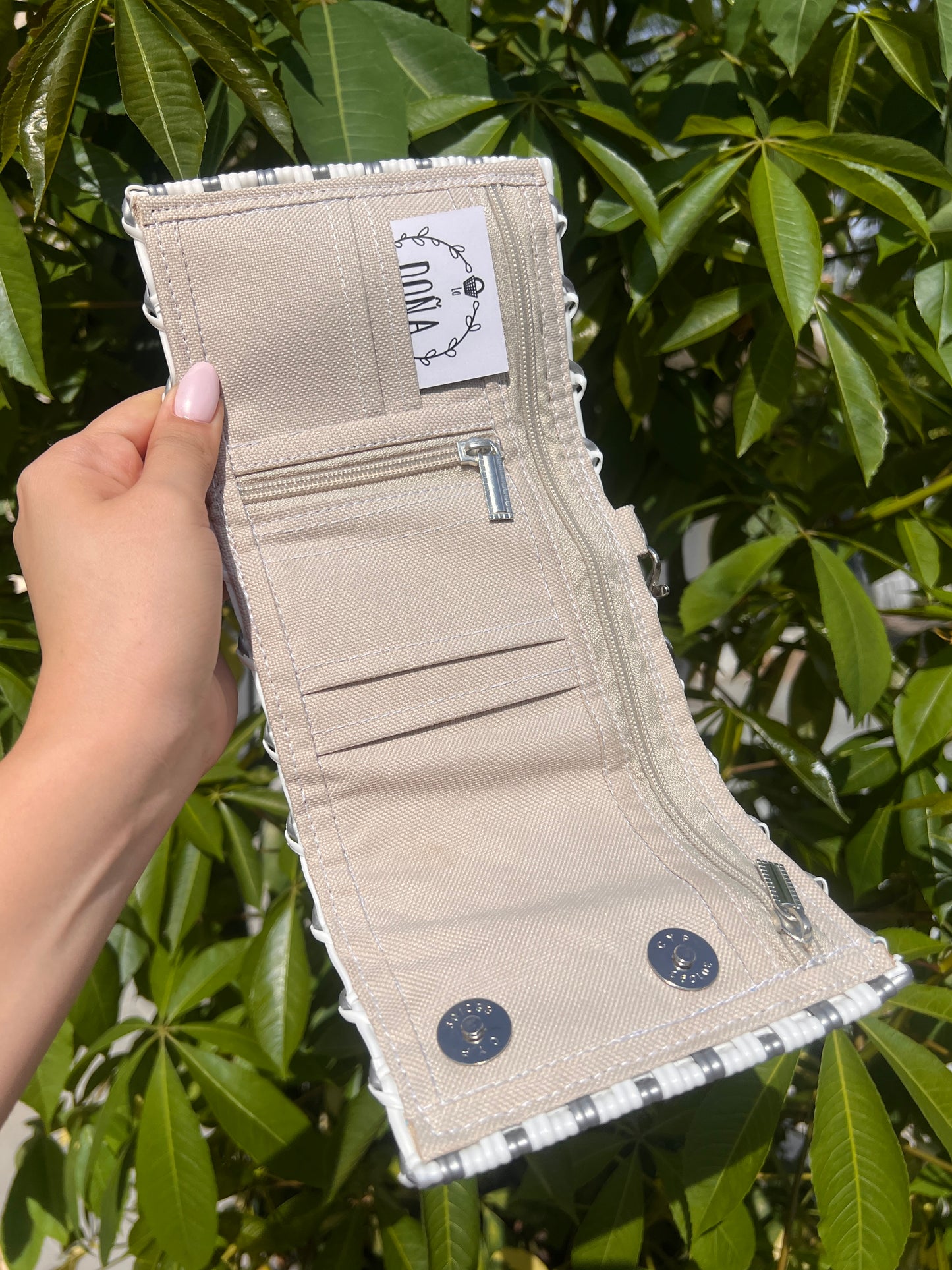 Cartera mini grey✨