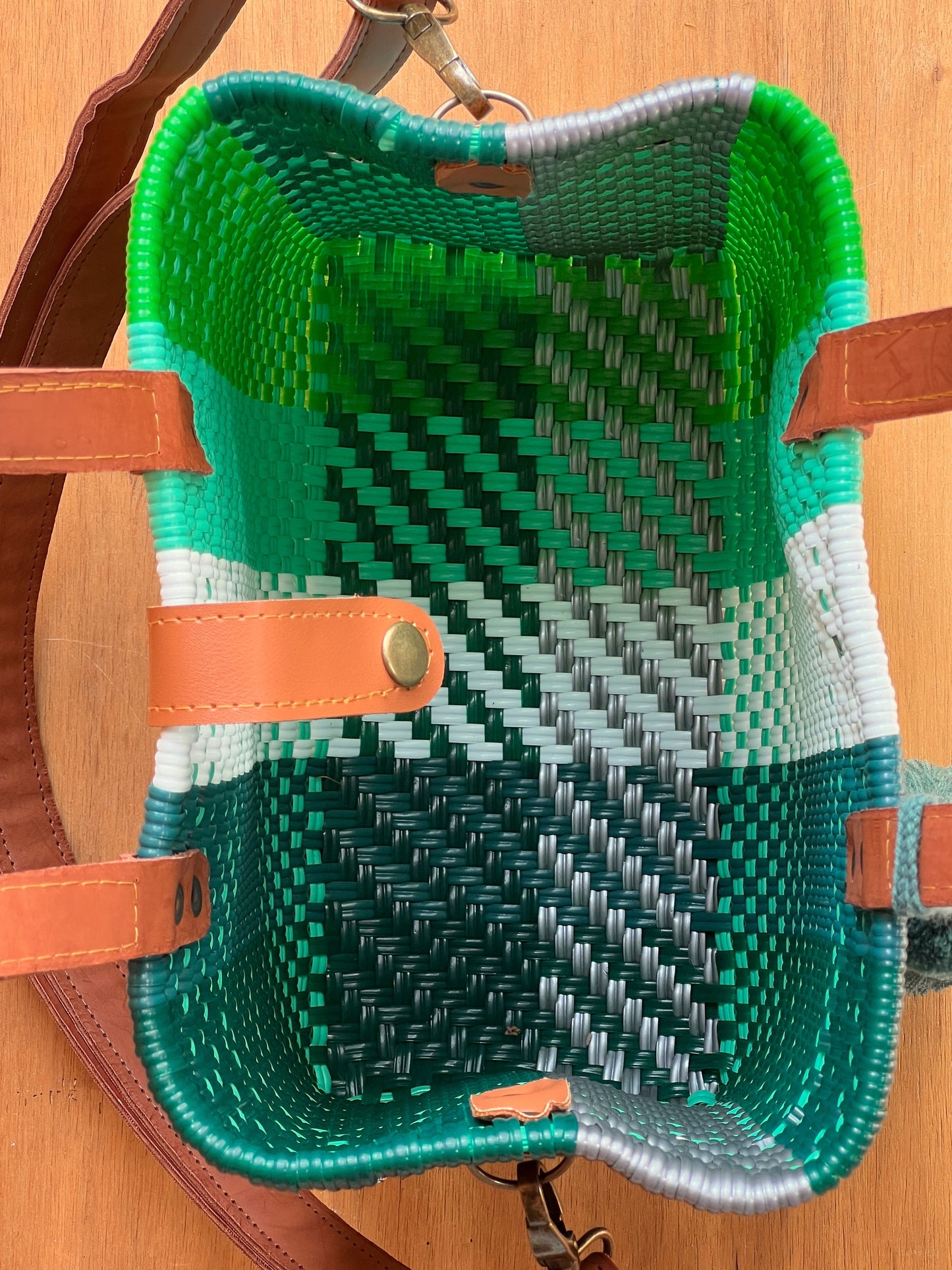 Tote bag con correa more green🍃