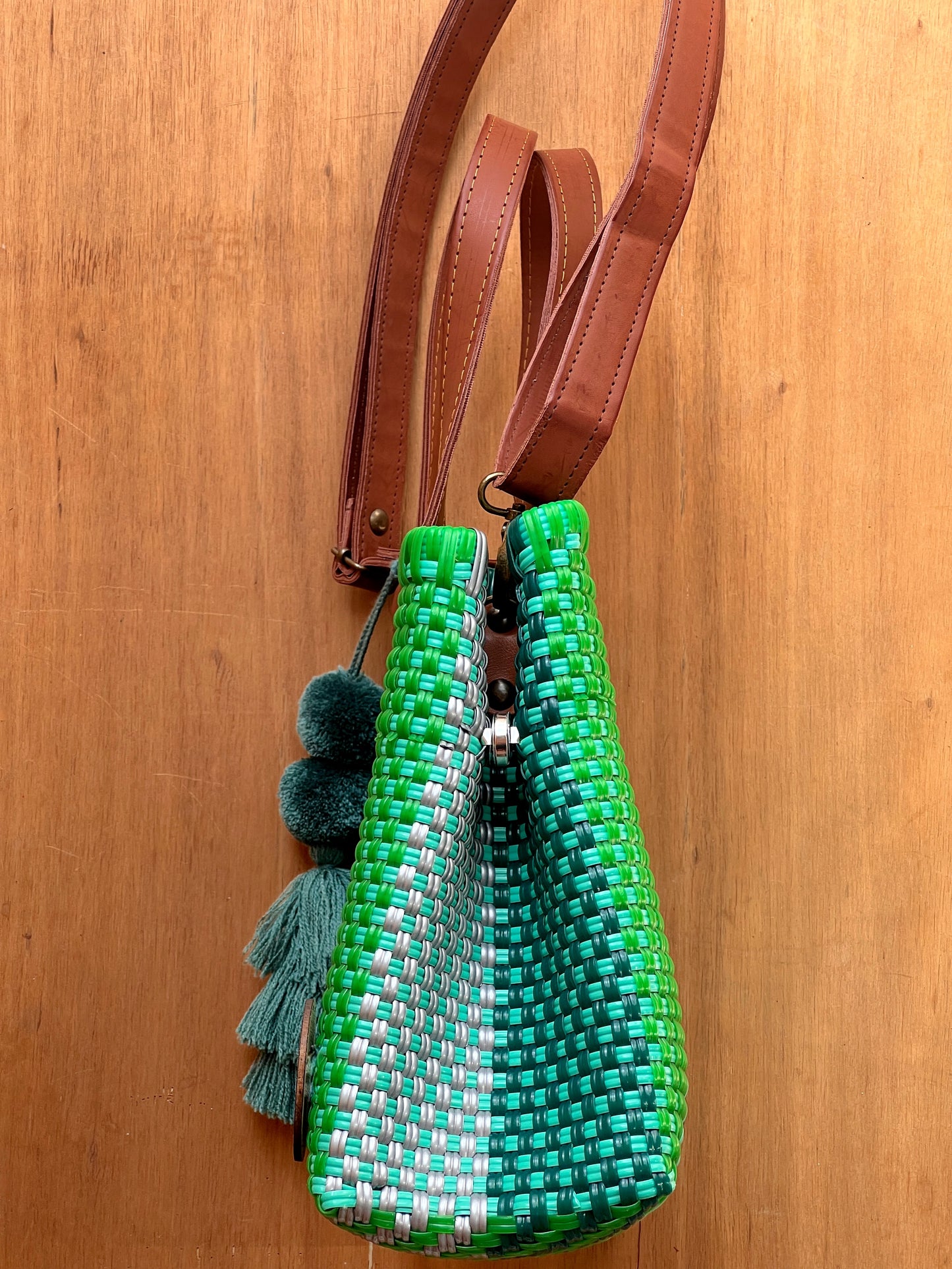 Tote bag con correa more green🍃