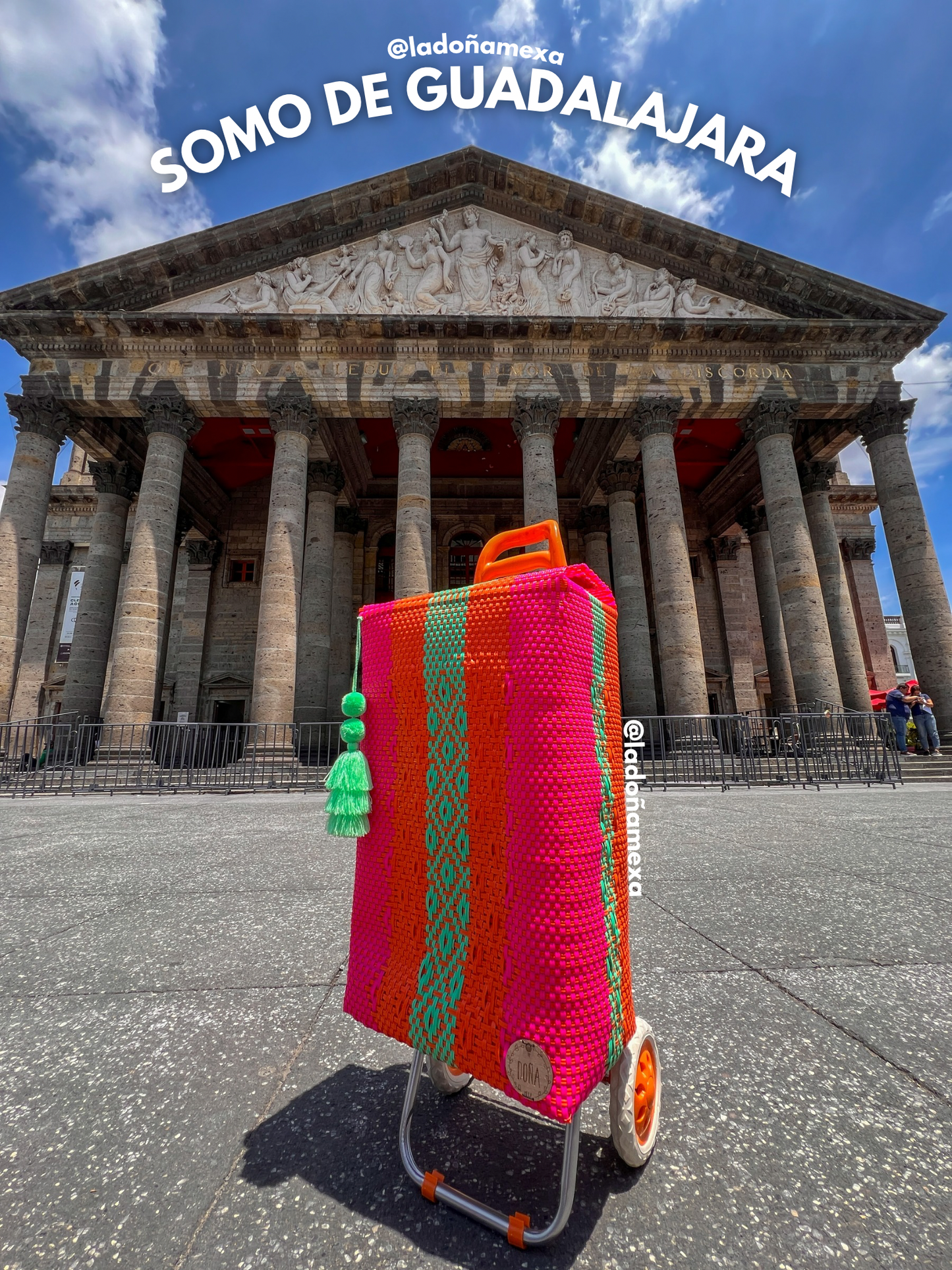 Carrito artesanal mexa🌺