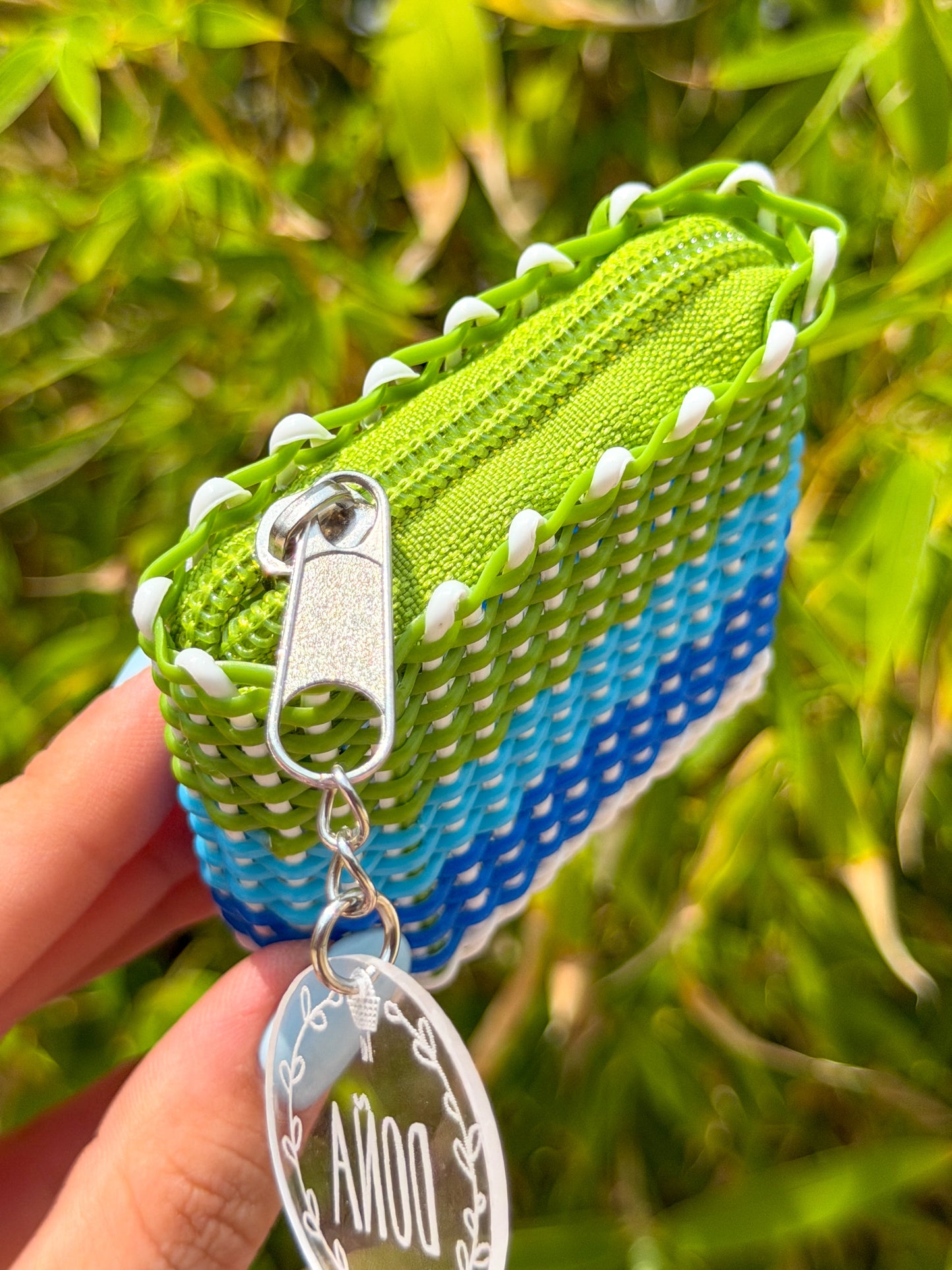 Monedero mini talavera💙