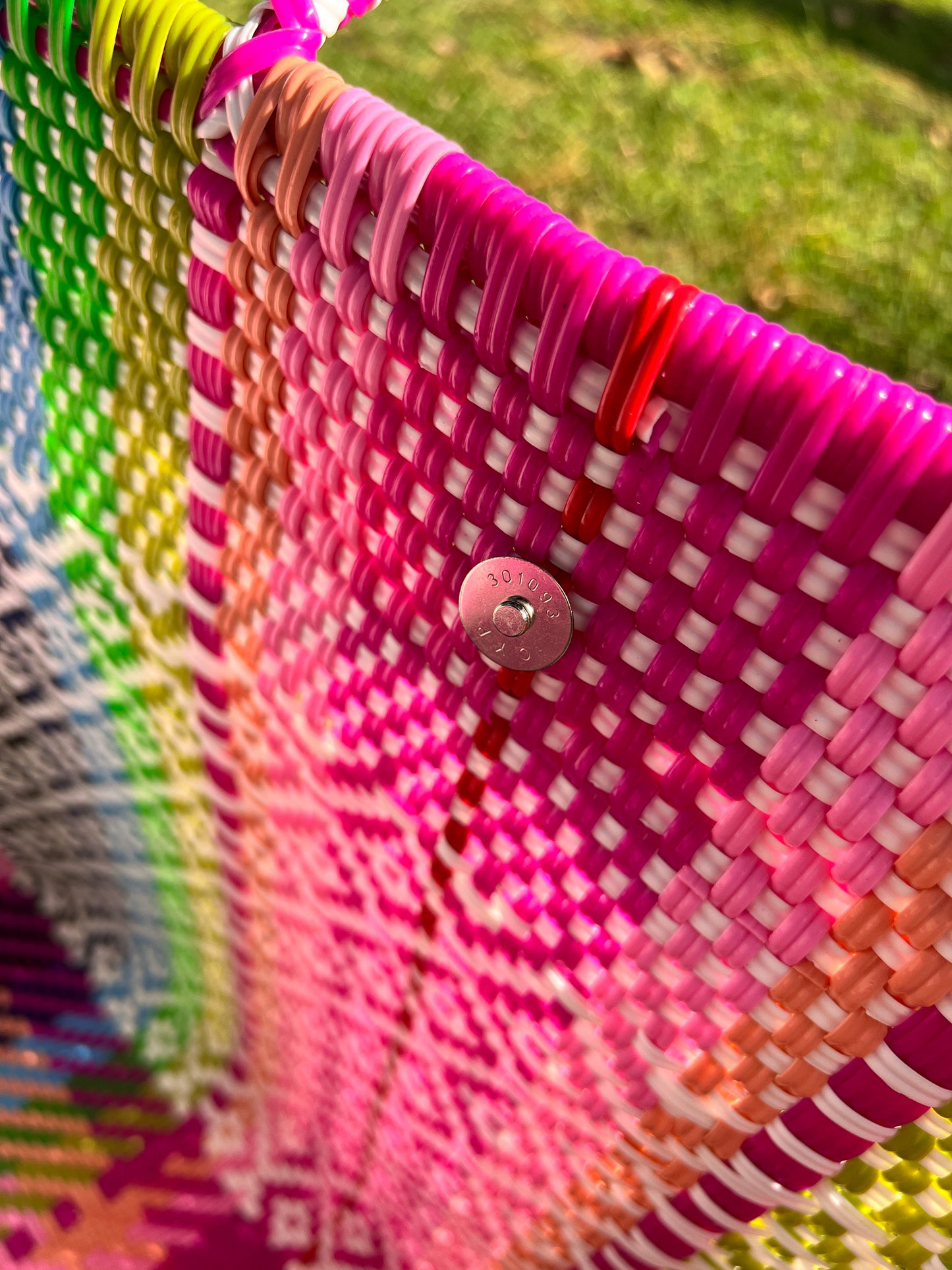 Canasta Jumbo arcoíris 🌈