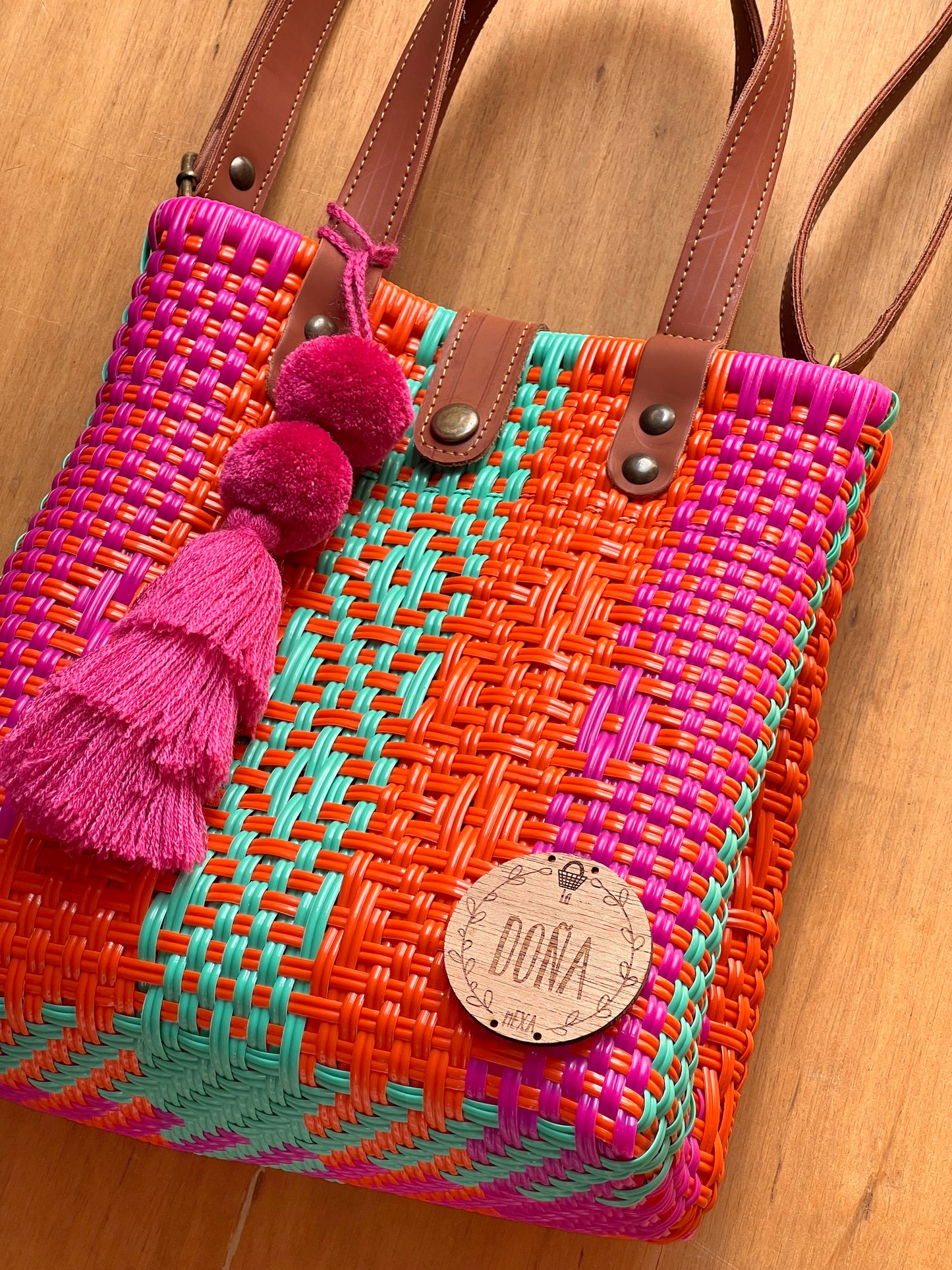 Tote Bag con correa mexican🌺