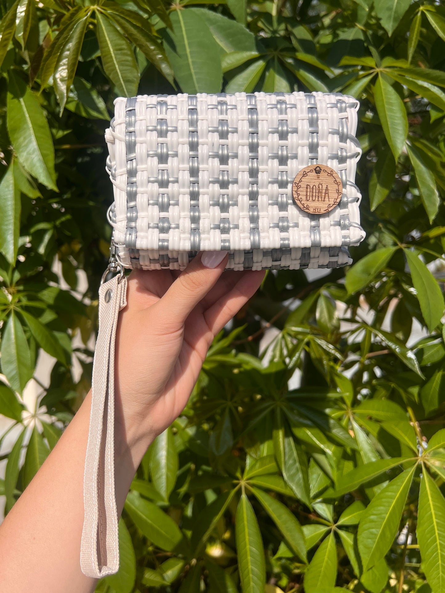 Cartera mini grey✨