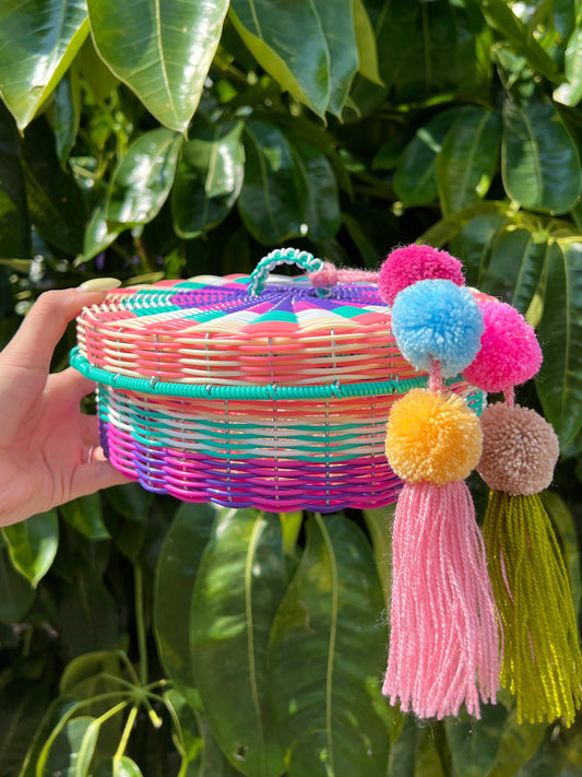 Tortillero colores mexicanos🌸