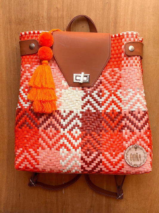 Tote Backpack Alta orange colors🧡