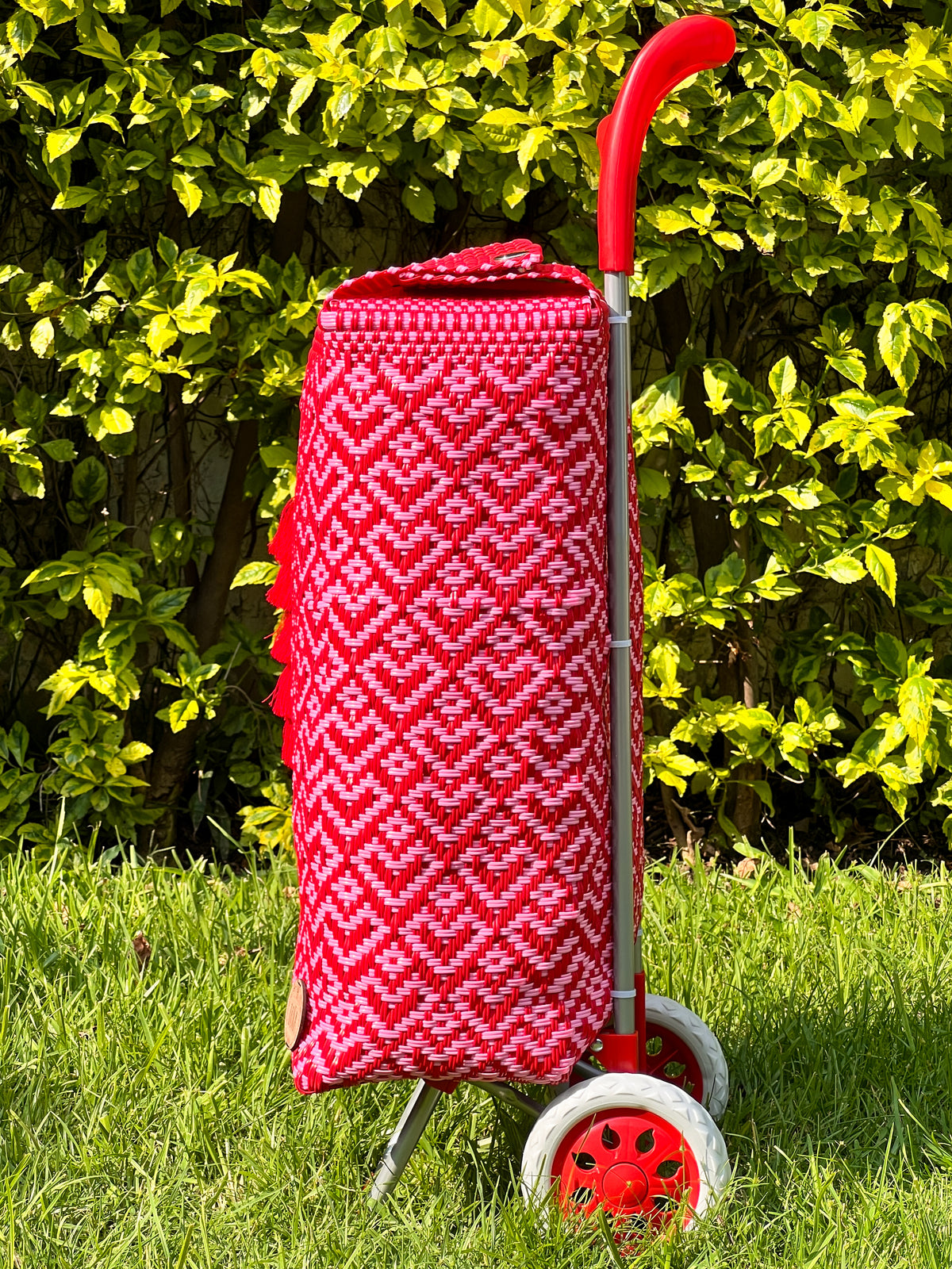 Carrito artesanal corazón rojo🫶🏻♥️