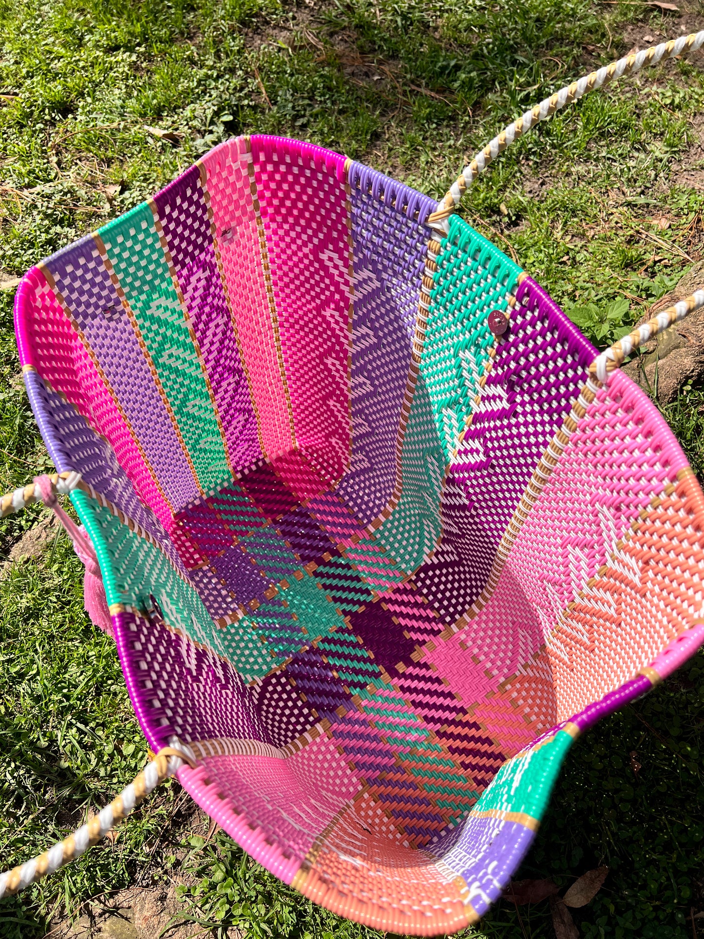 Canasta Jumbo corazón de melon🌟💗