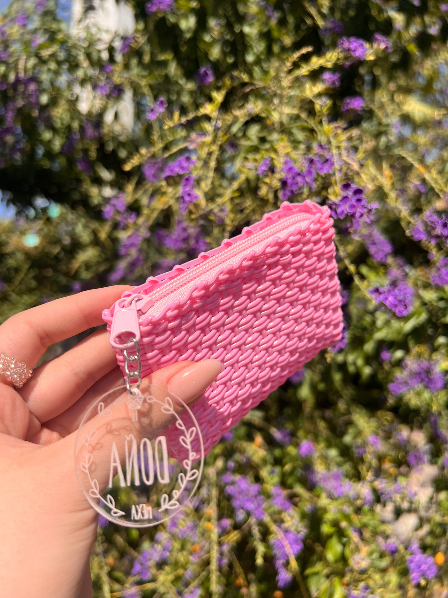 Monedero grande rosa pastel🎀