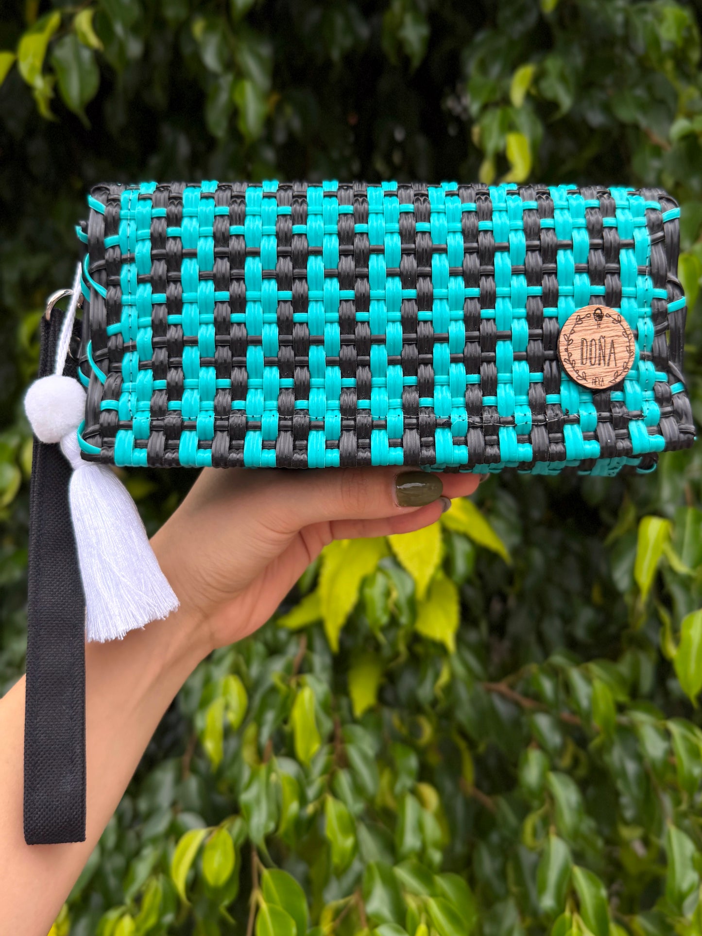 Cartera con broches blue gallo 🐓💙
