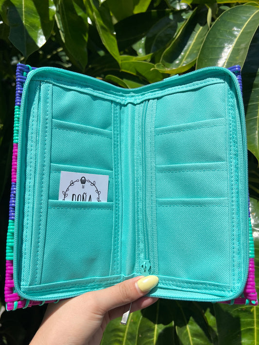 Cartera con cierre algodón de azúcar🩷