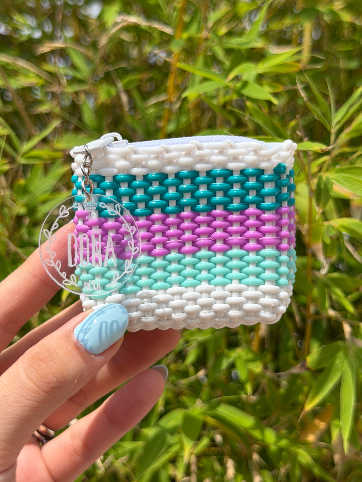 Monedero mini violeta🩵