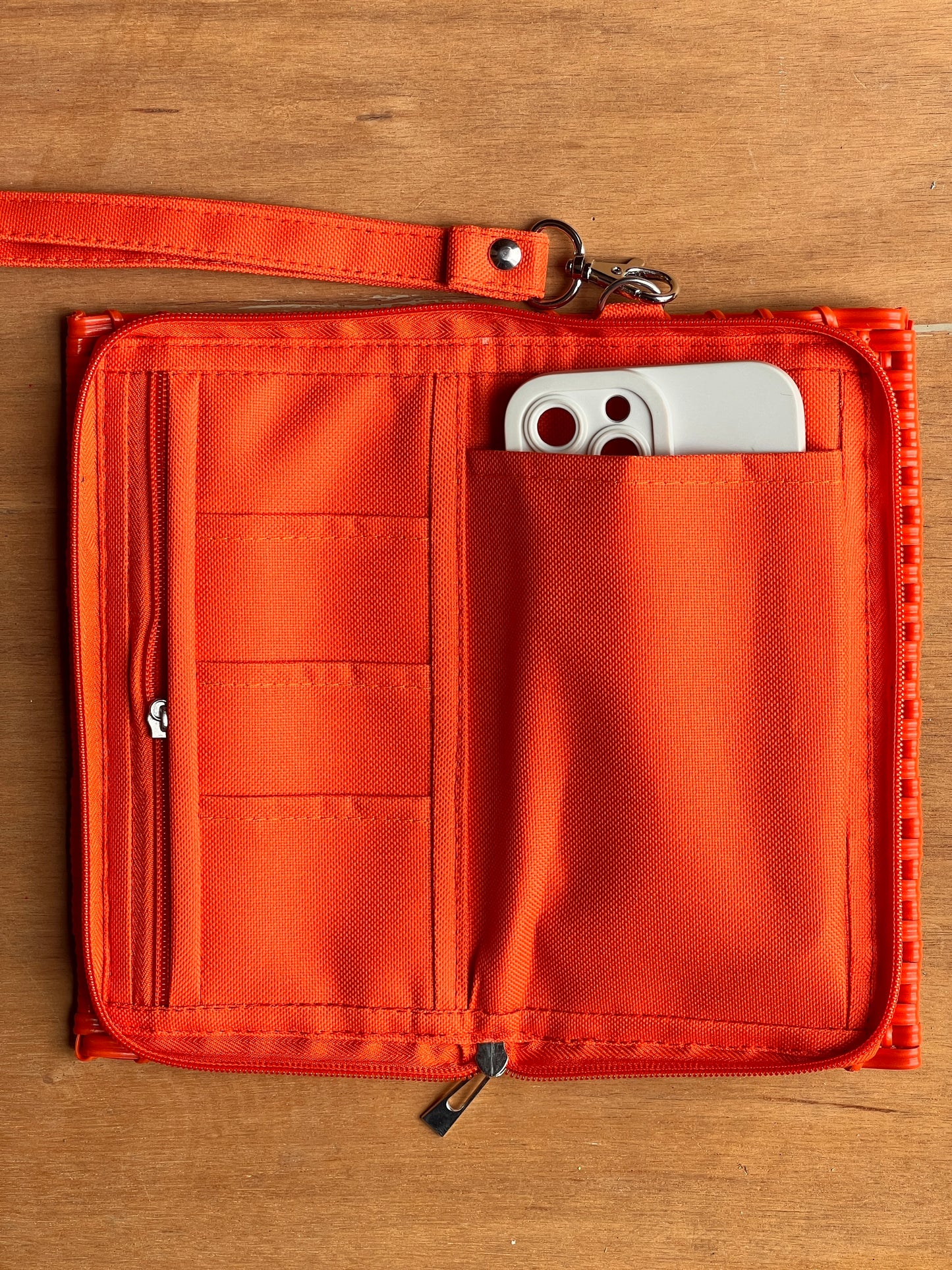 Cartera porta celular📱Orange🔥