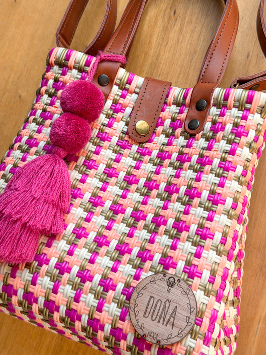 Tote Bag con correa Tutti Frutti 🌸☀️