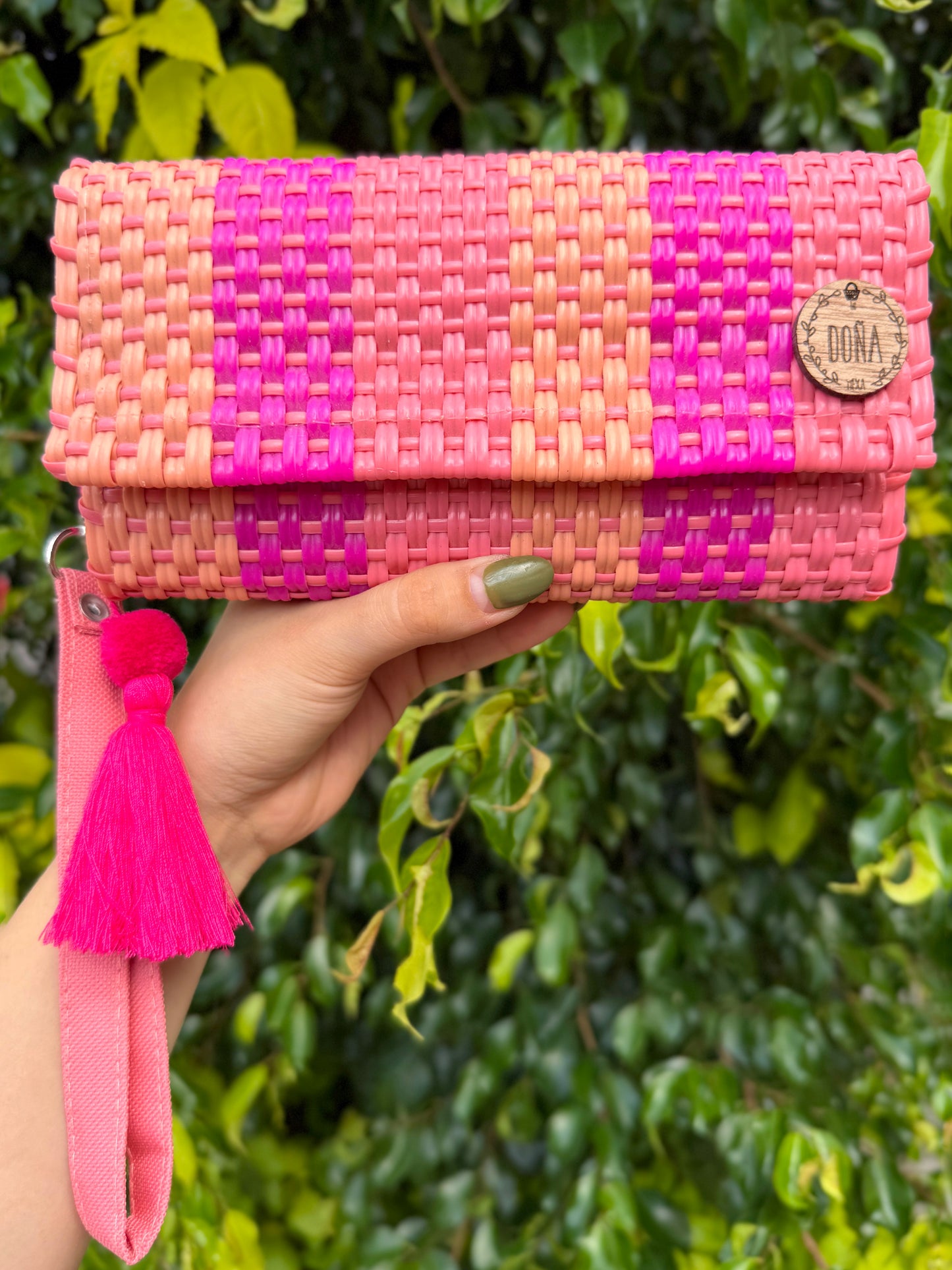 Cartera broches porta celular alegría ✨