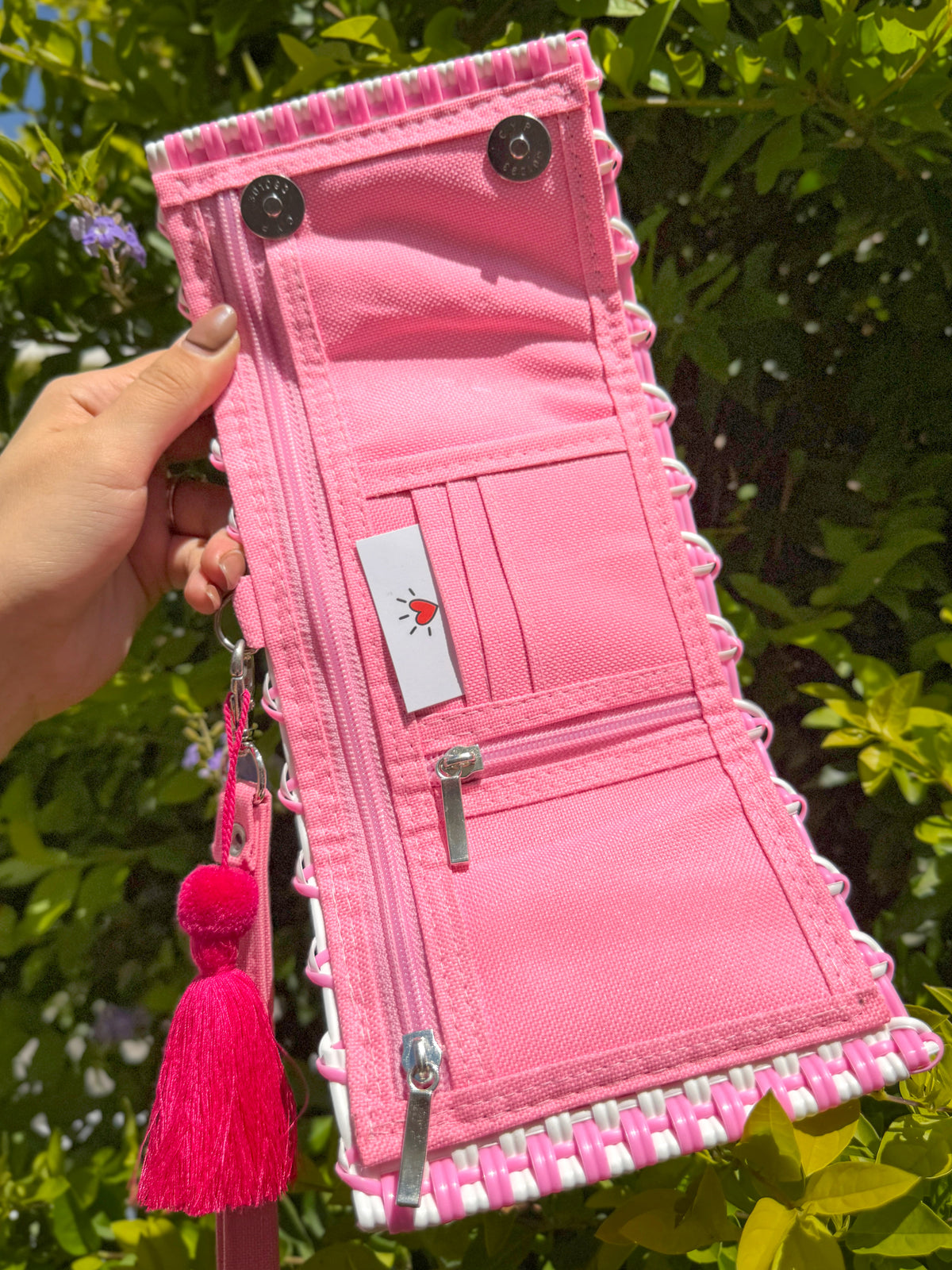 Cartera mini rosa pastel🌸