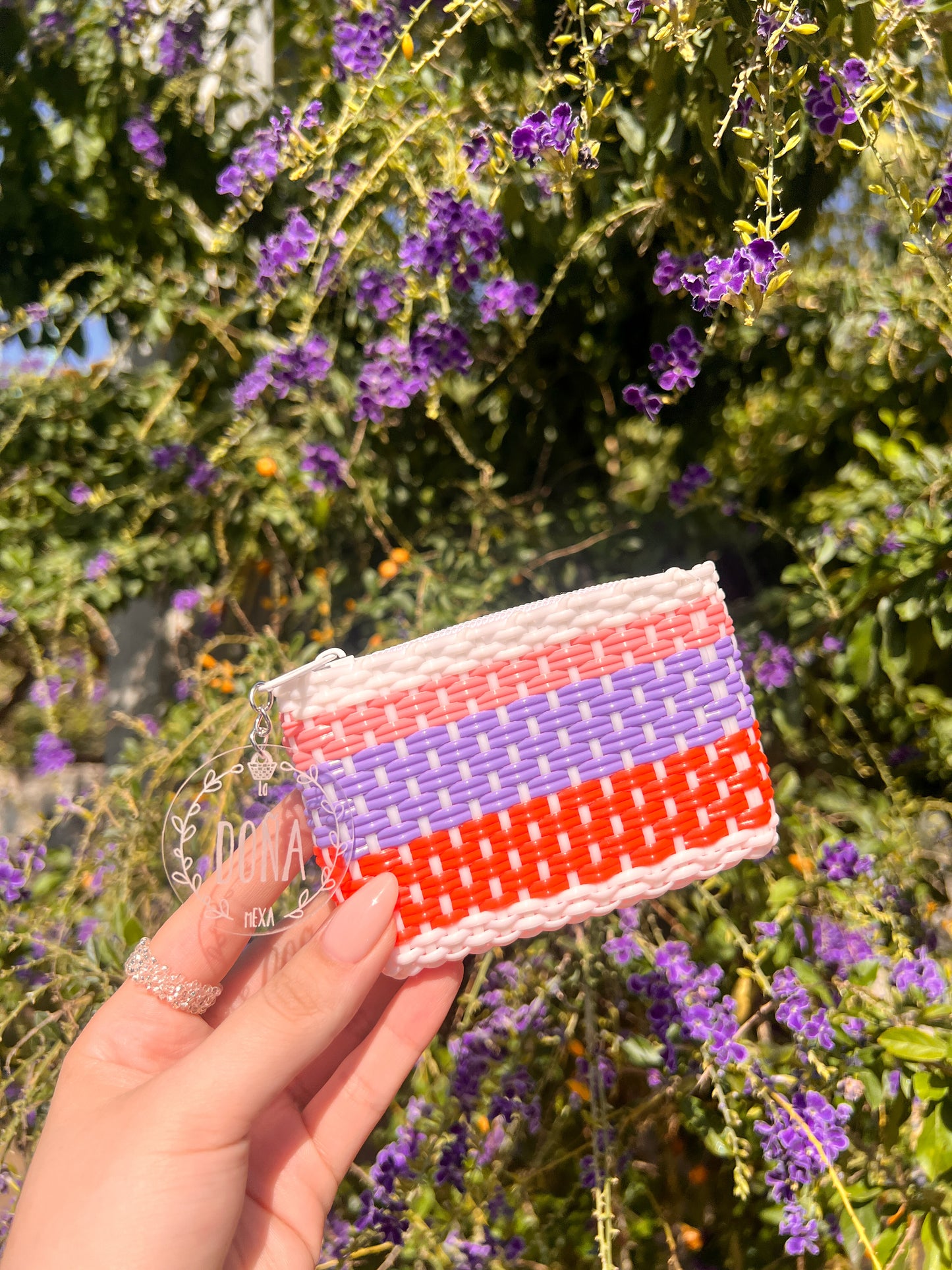 Monedero grande multicolors🌼