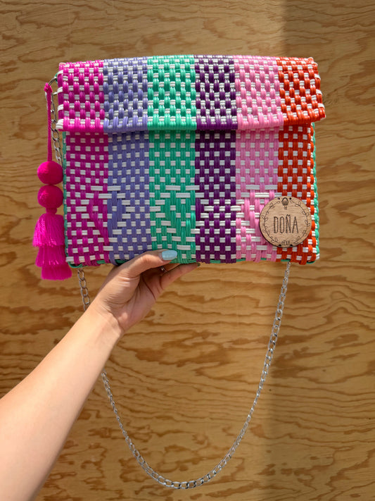 Clutch mini corazón de melón💖