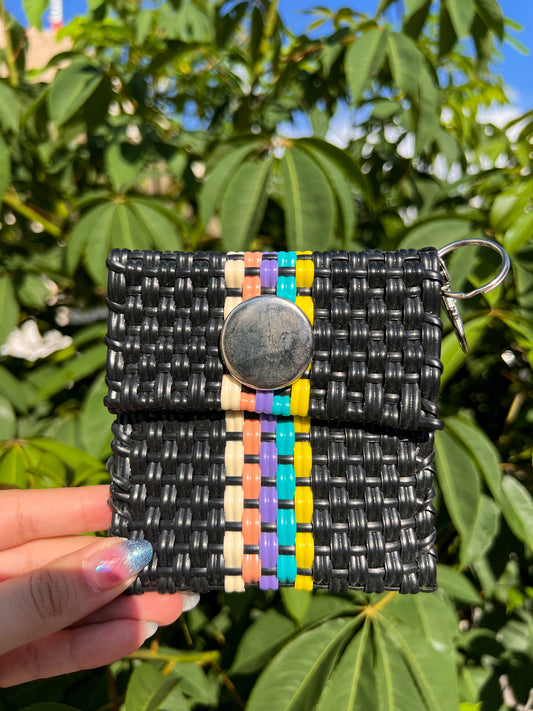 Monedero black line colors🌈🖤