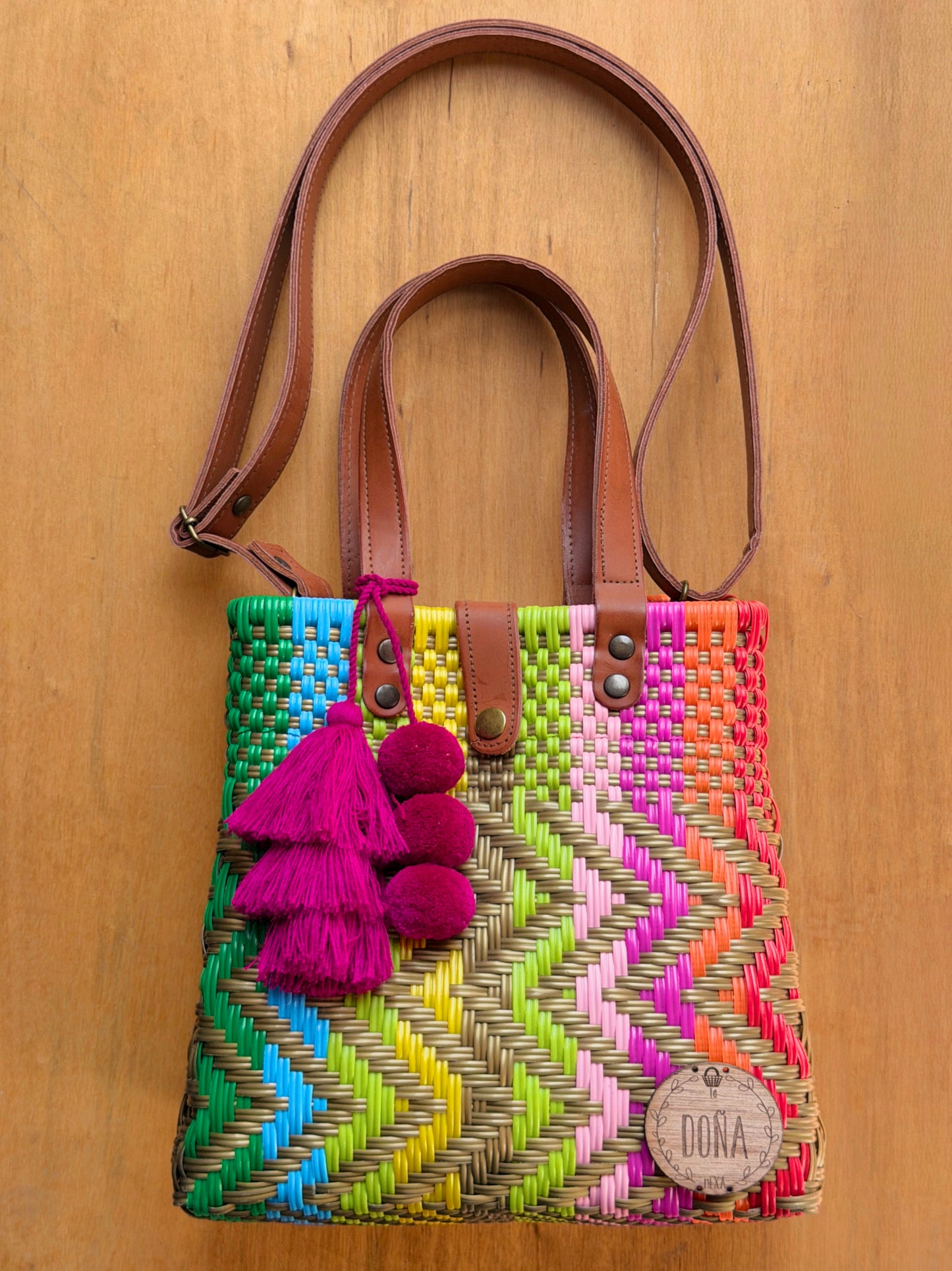 Tote Bag con correa Xochitl 🌈