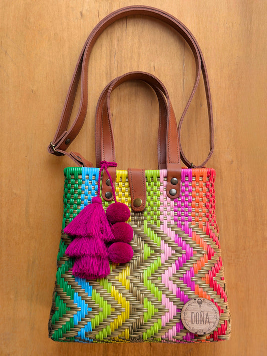Tote Bag con correa Xochitl 🌈