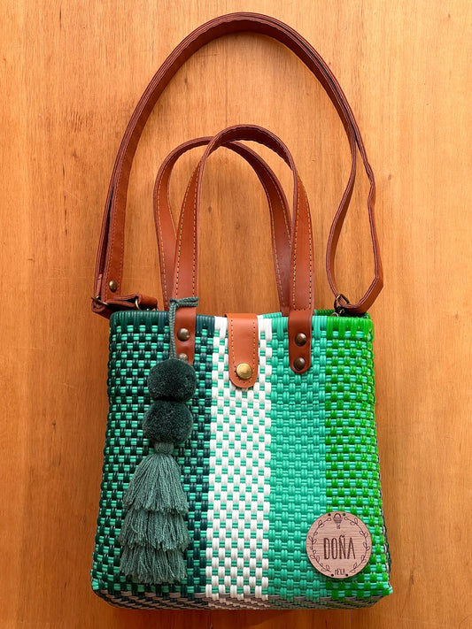 Tote bag con correa more green🍃