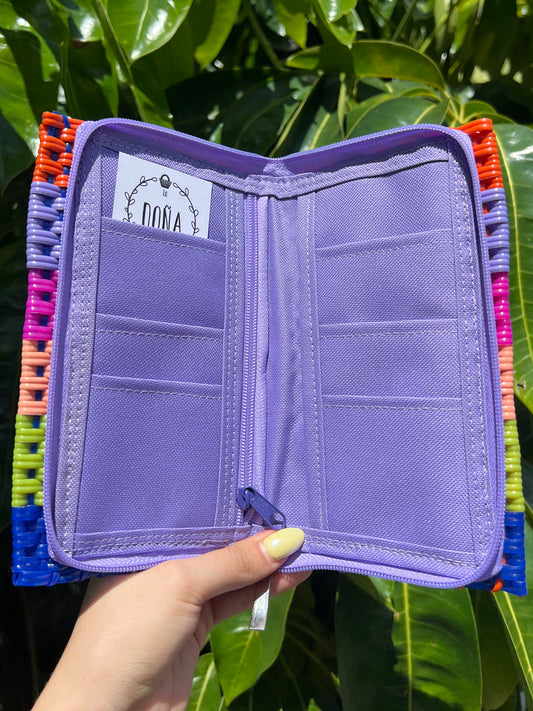 Cartera con cierre magnolia🧡