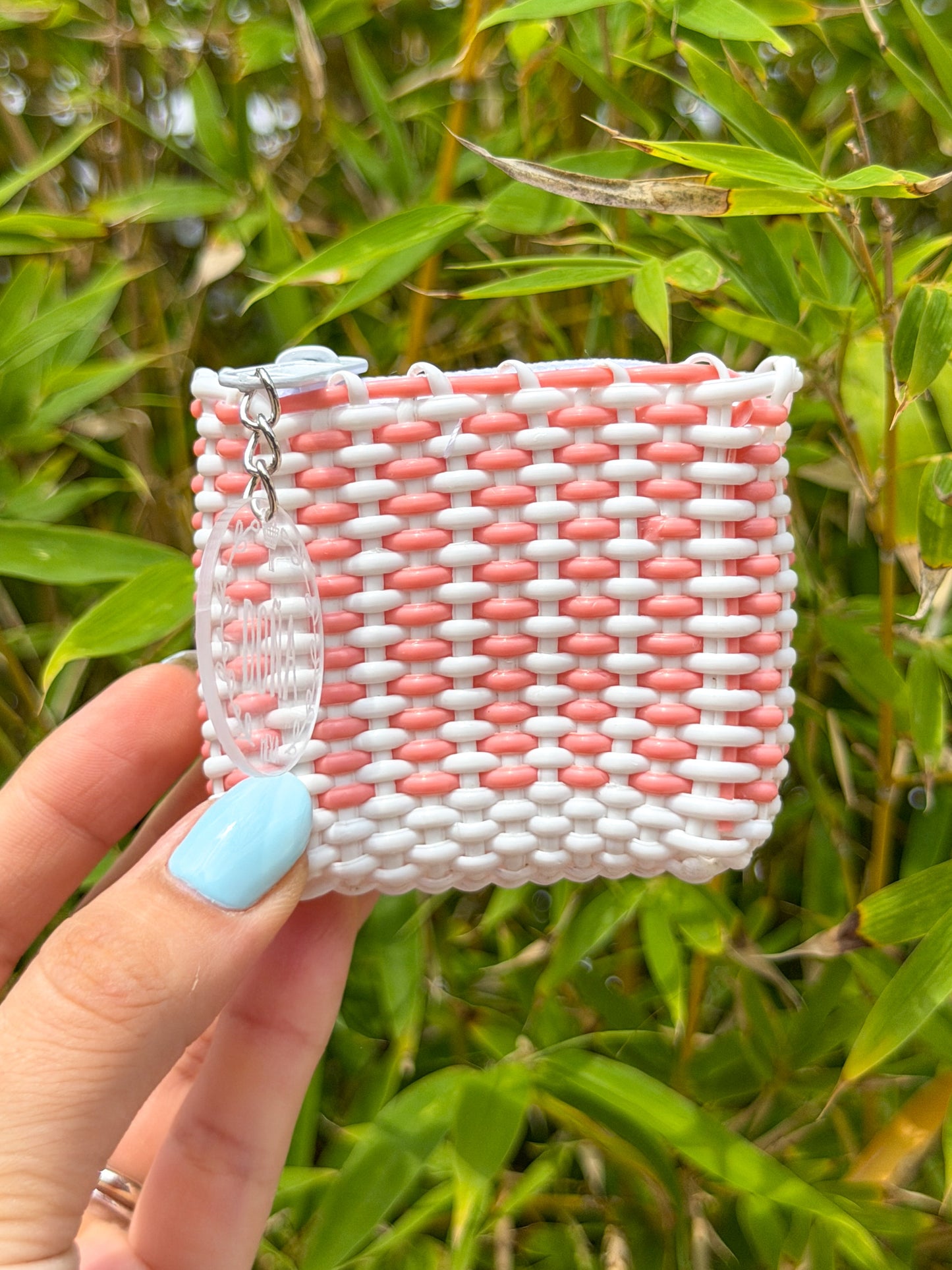 Monedero mini algodón de azúcar🤍