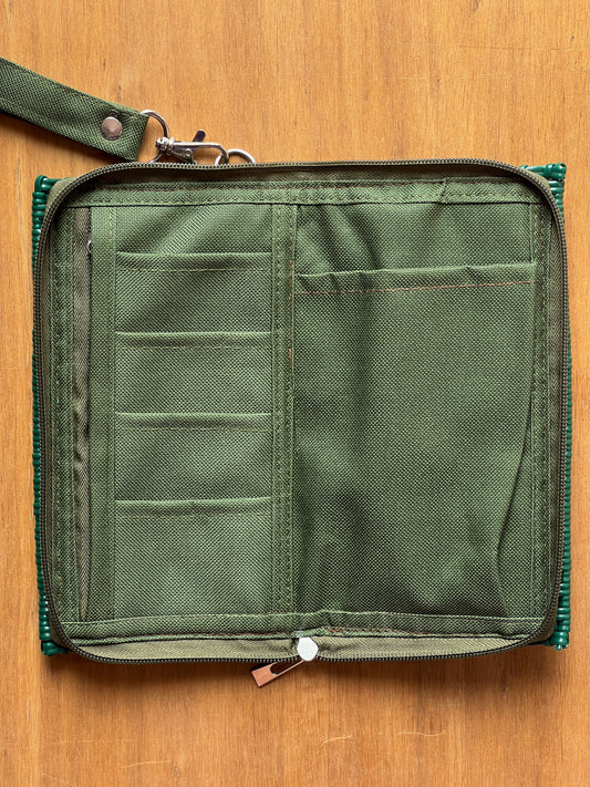 Cartera porta celular verde nopal🌵