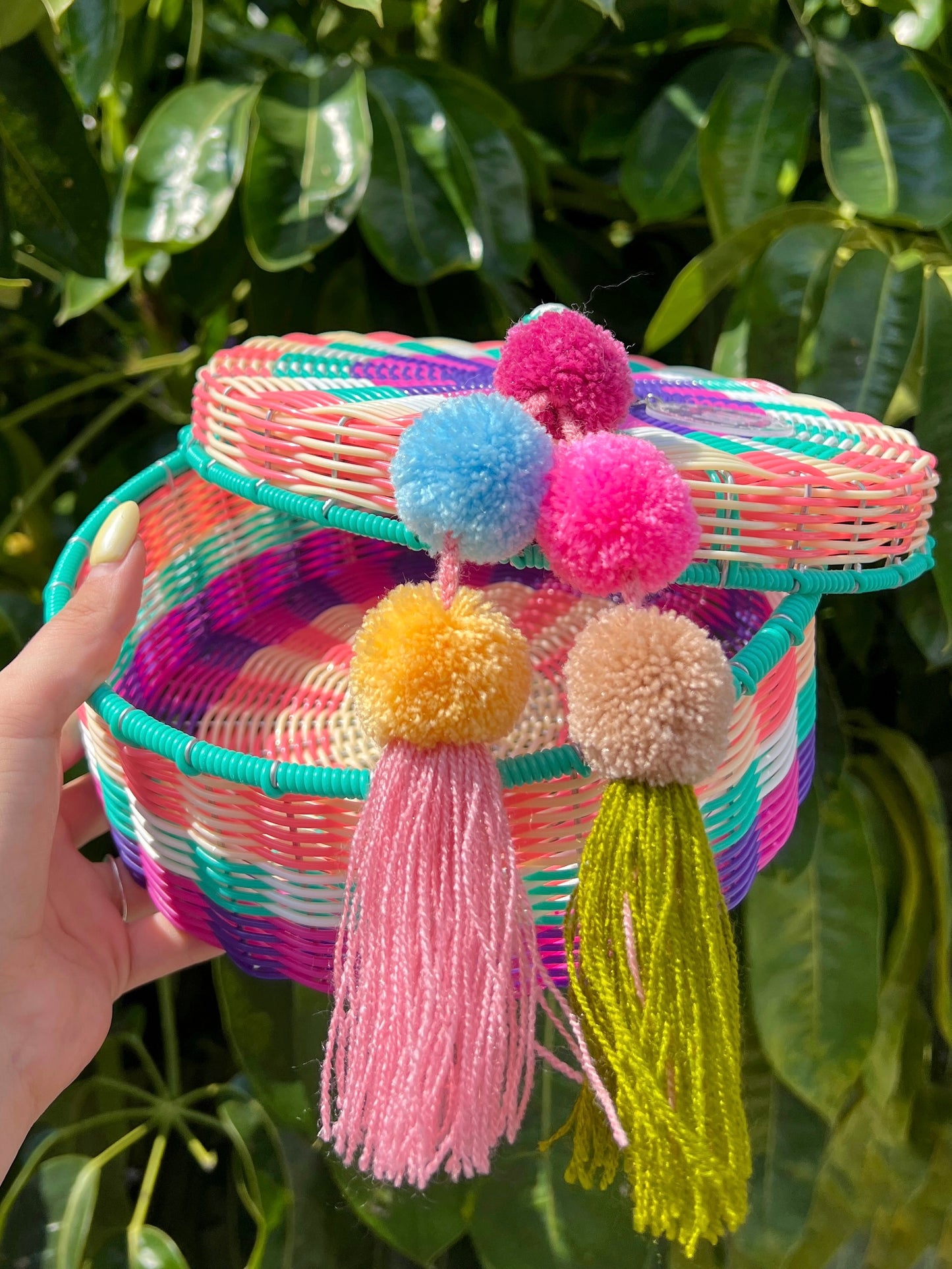 Tortillero colores mexicanos🌸