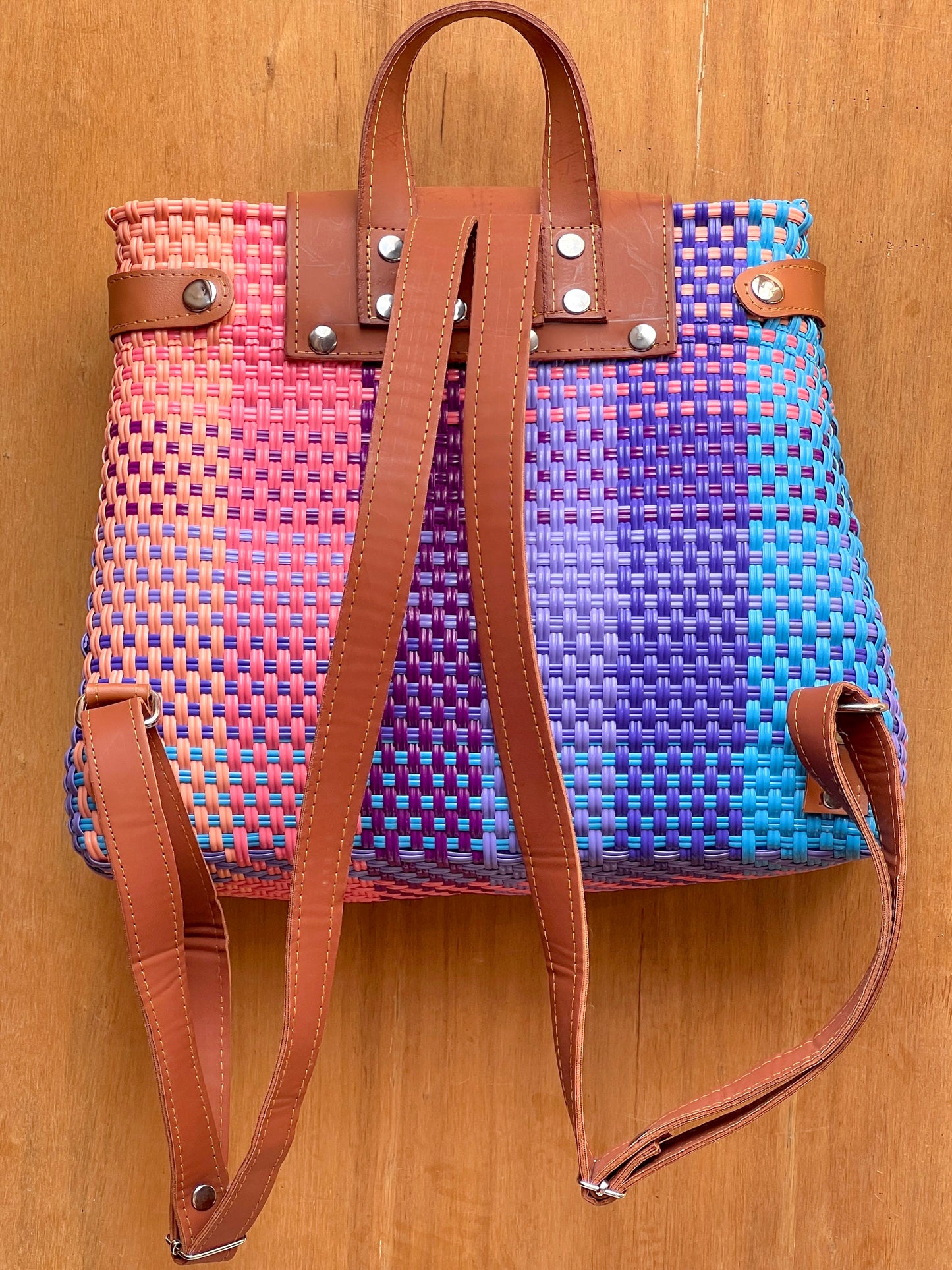 Tote Backpack pastel colors🩷🩵💜