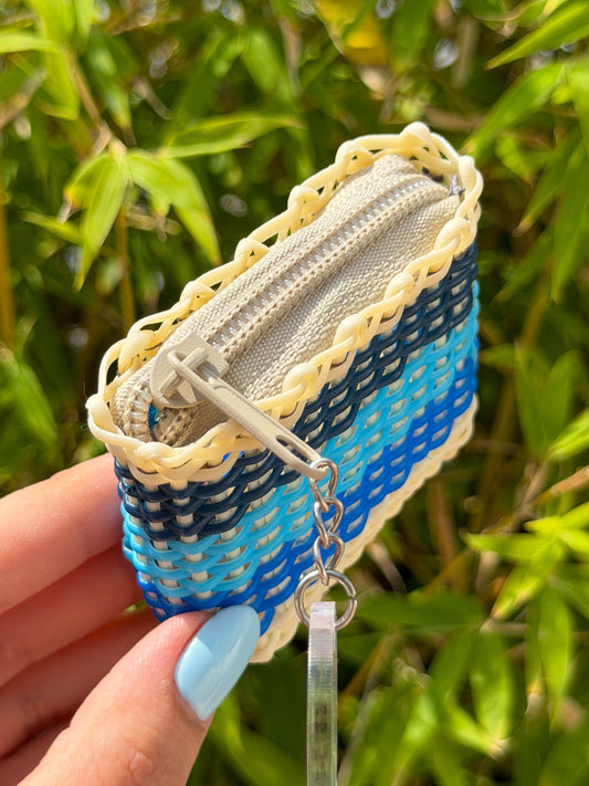Monedero mini océano atlántico💙
