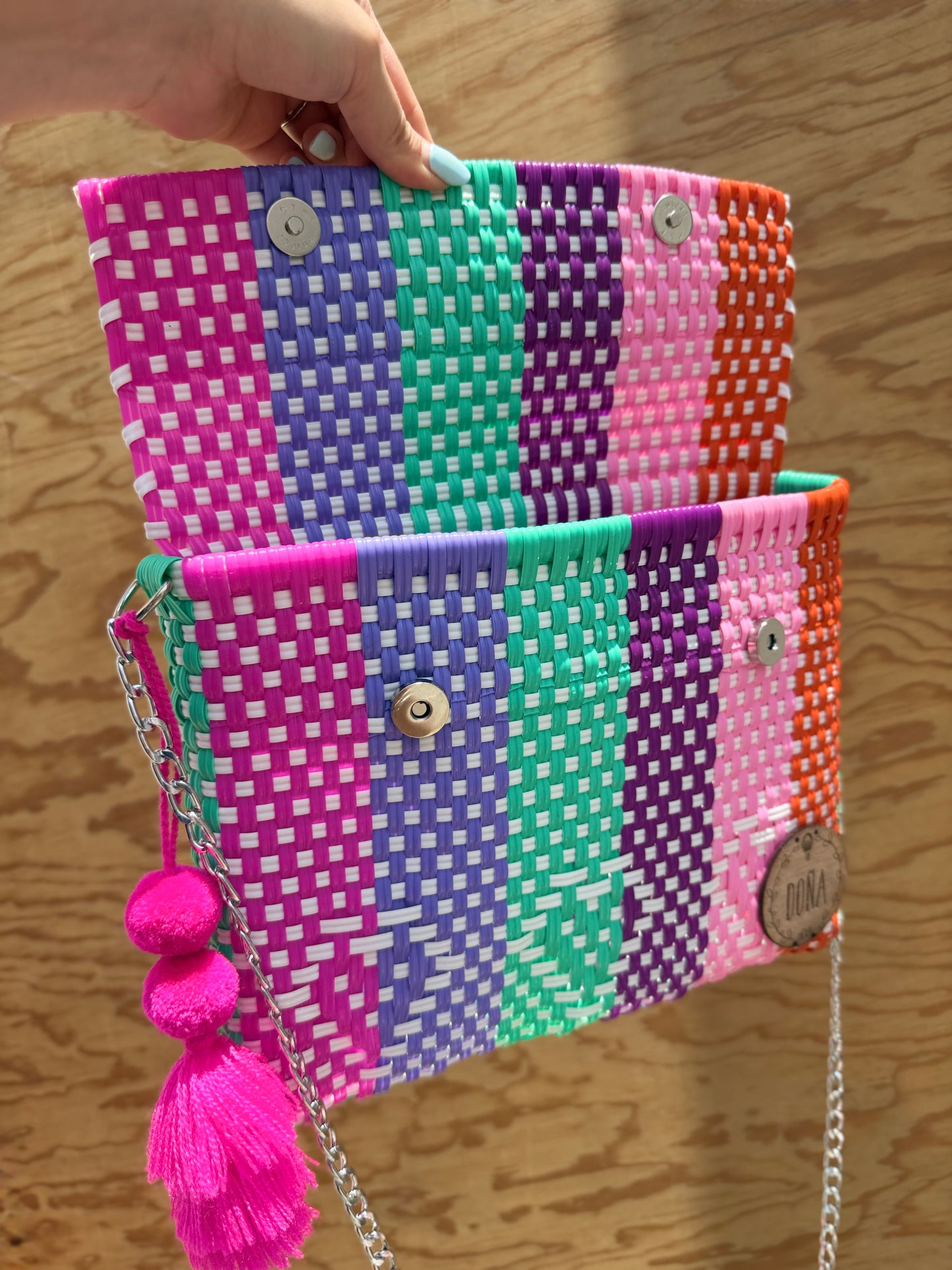 Clutch mini corazón de melón💖