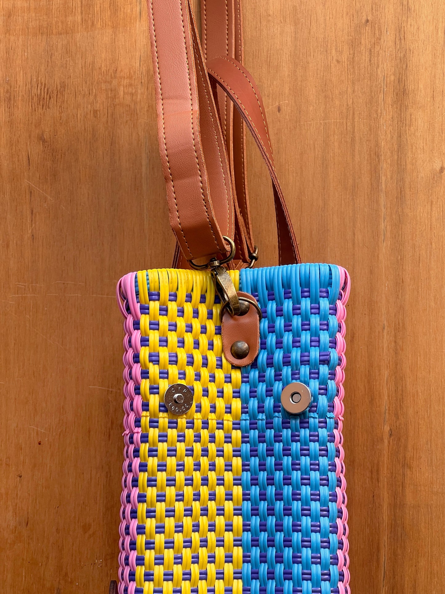 Tote bag con correa colors🌺🌼