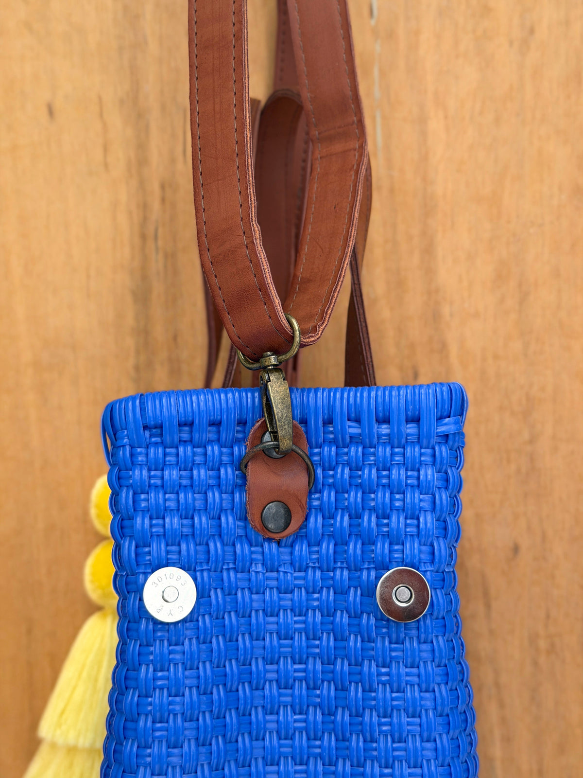 Tote Bag con correa azul💙