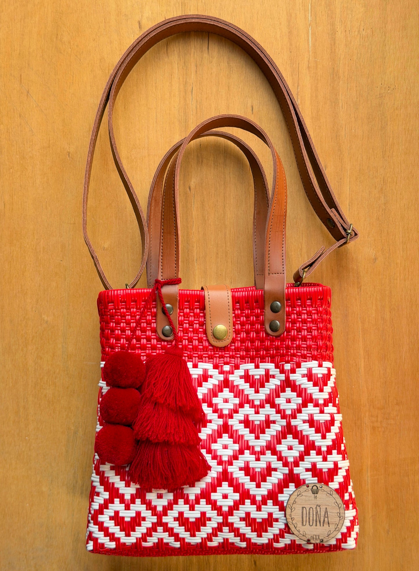 Tote bag con correa corazón 🫶🏻