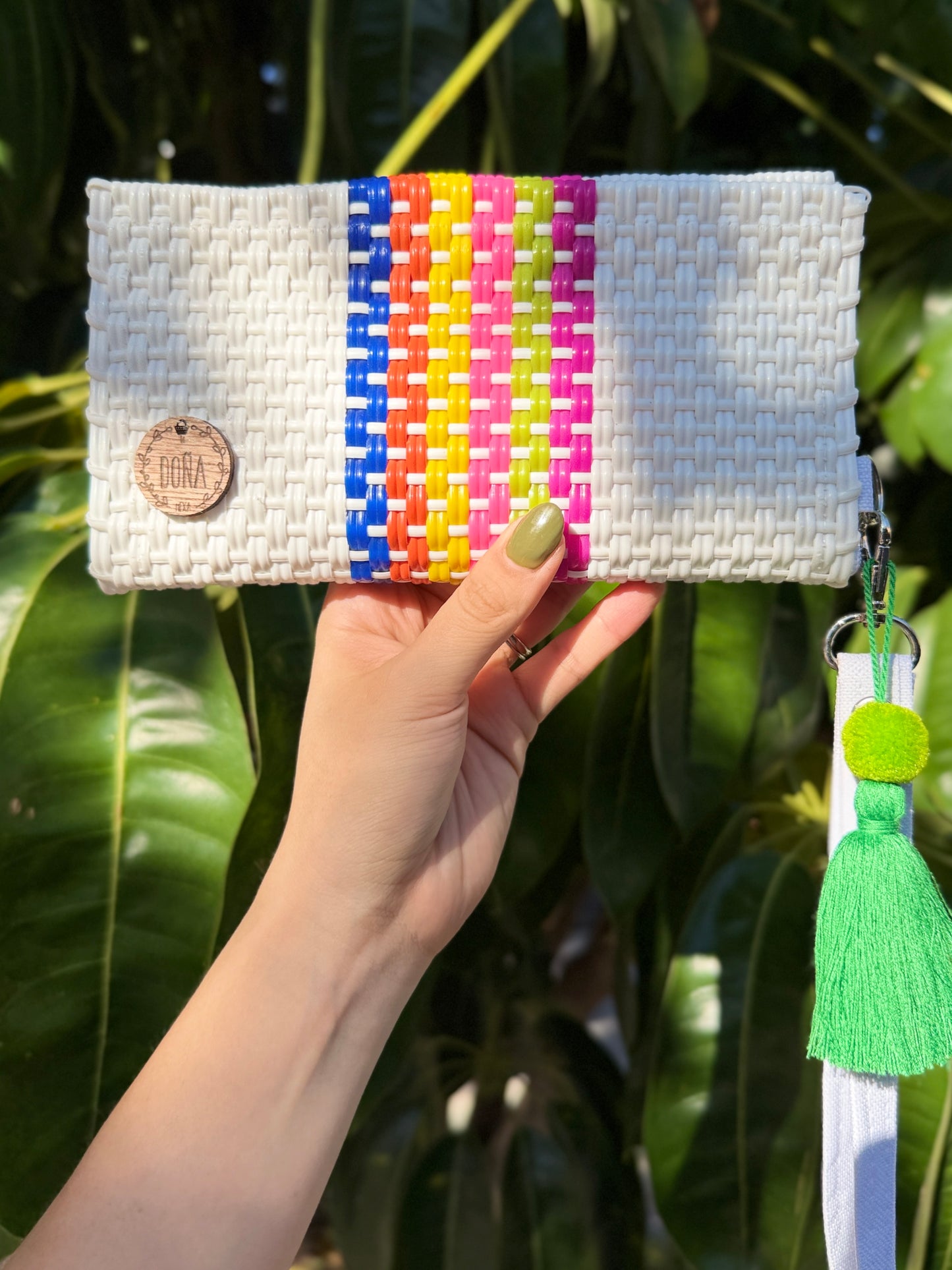 Cartera con cierre carnaval💗