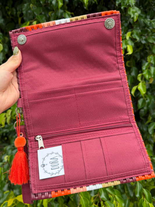 Cartera con broches otoño 🍁